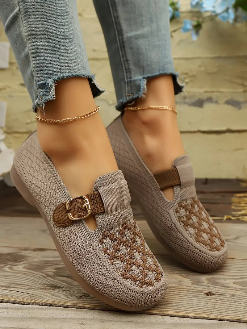 Berro - Orthopedic Stretch Slip-On with Buckle Detail
