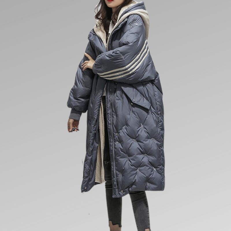Rozina | Trendy long winter coat for women