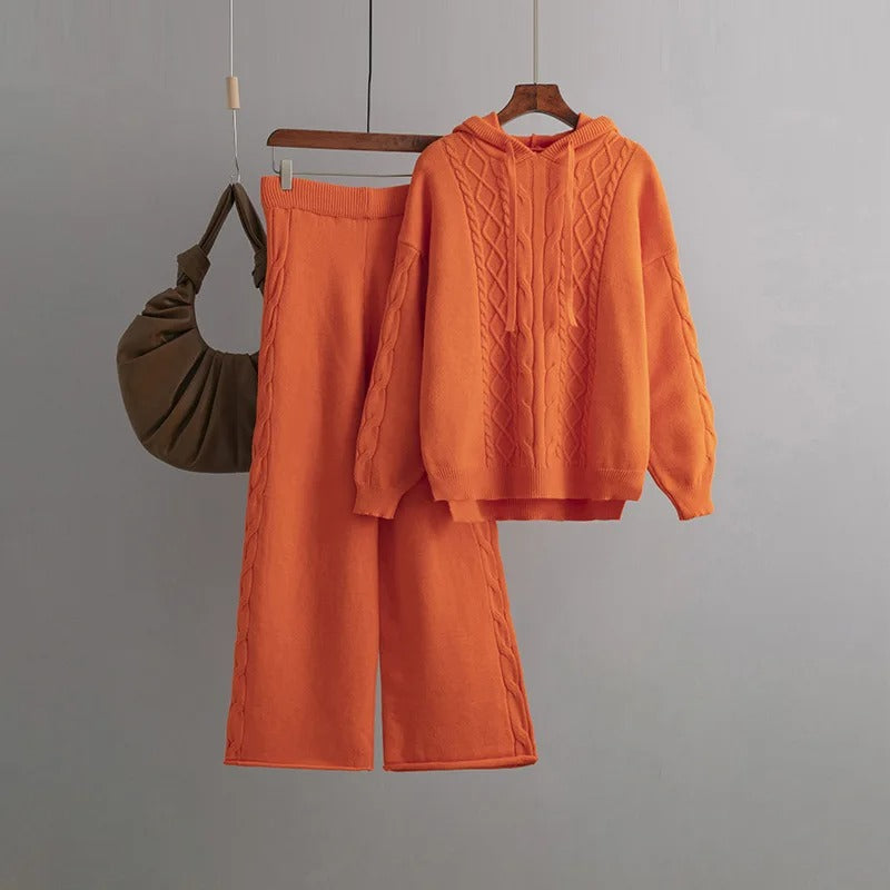 Roma™ - Super comfortable, oversized 3-piece knitted set