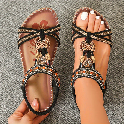 Opedia - Orthopedic Comfort Sandals with Sparkling Stones