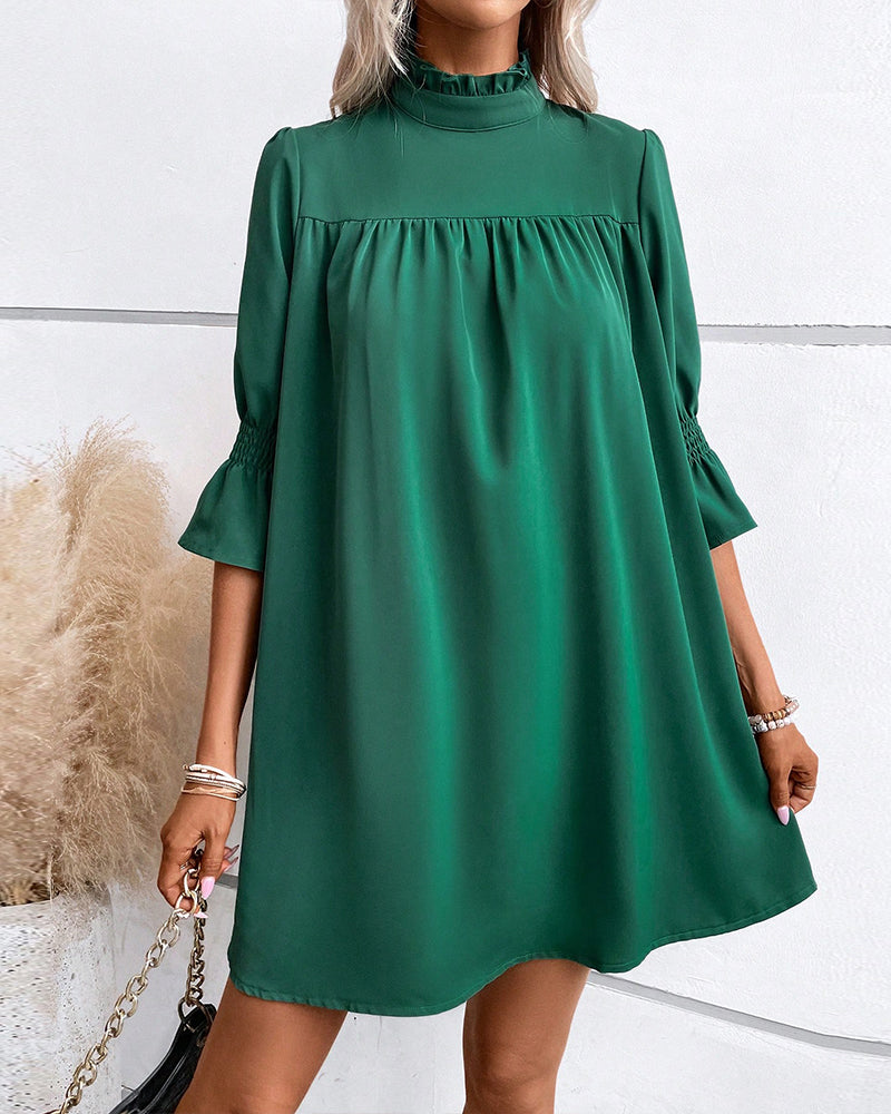 Naomi | Elegant Plain Dress
