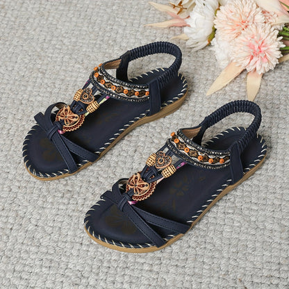 Opedia - Orthopedic Comfort Sandals with Sparkling Stones