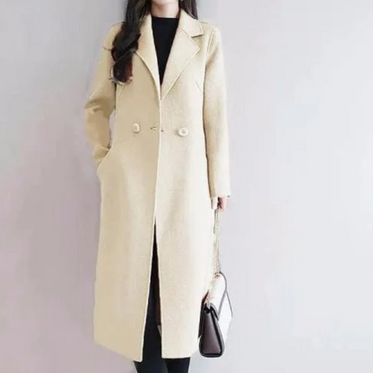Flynn | Classic women's coat with buttons