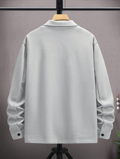 Joris™ Casual Polyester Shirt Jacket