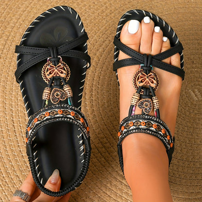 Opedia - Orthopedic Comfort Sandals with Sparkling Stones