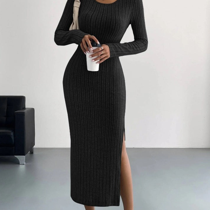 Noah | Knitted long dress for women