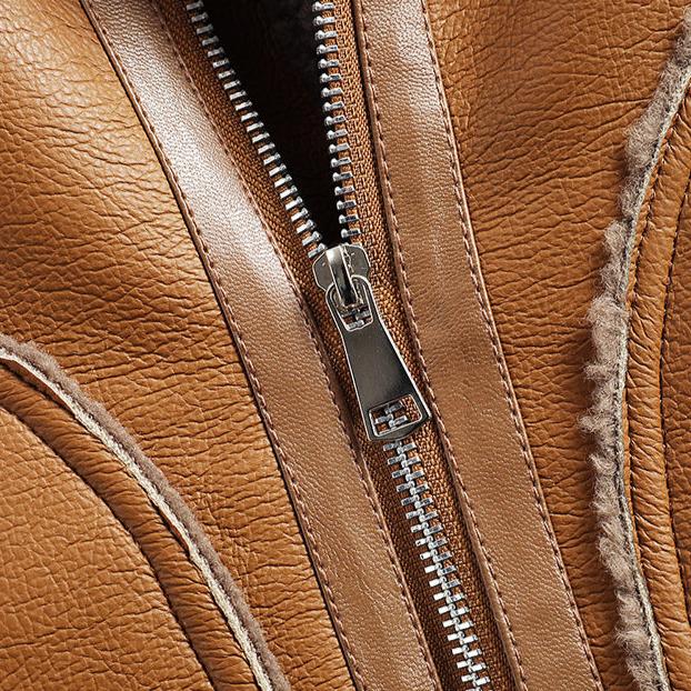 Sandstone™ Luxury Leather Jacket