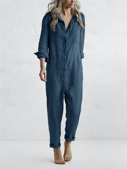 Brooklyn | Perfect Long Sleeve Jumpsuit for Women