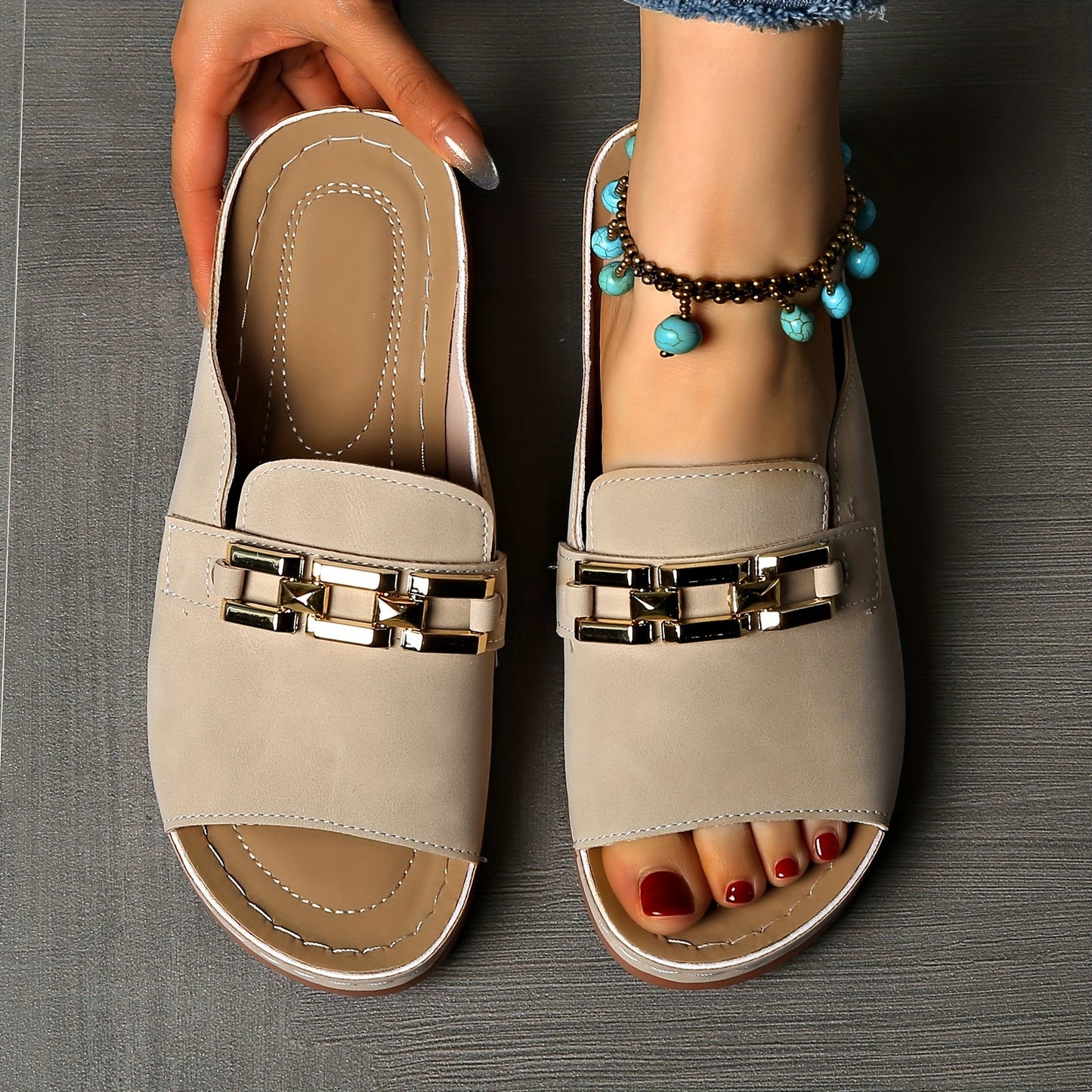 Elivora - Orthopedic Summer Sandal with Support Heel