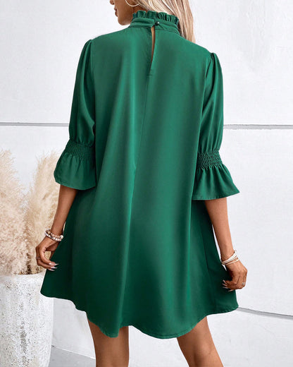 Naomi | Elegant Plain Dress