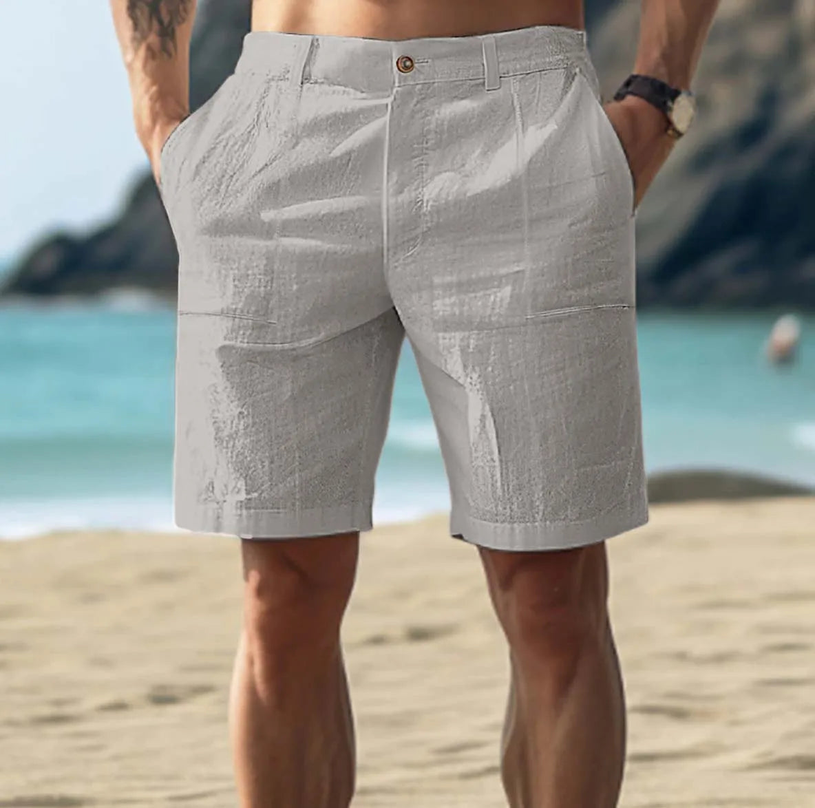 Mik | Casual Linen Shorts