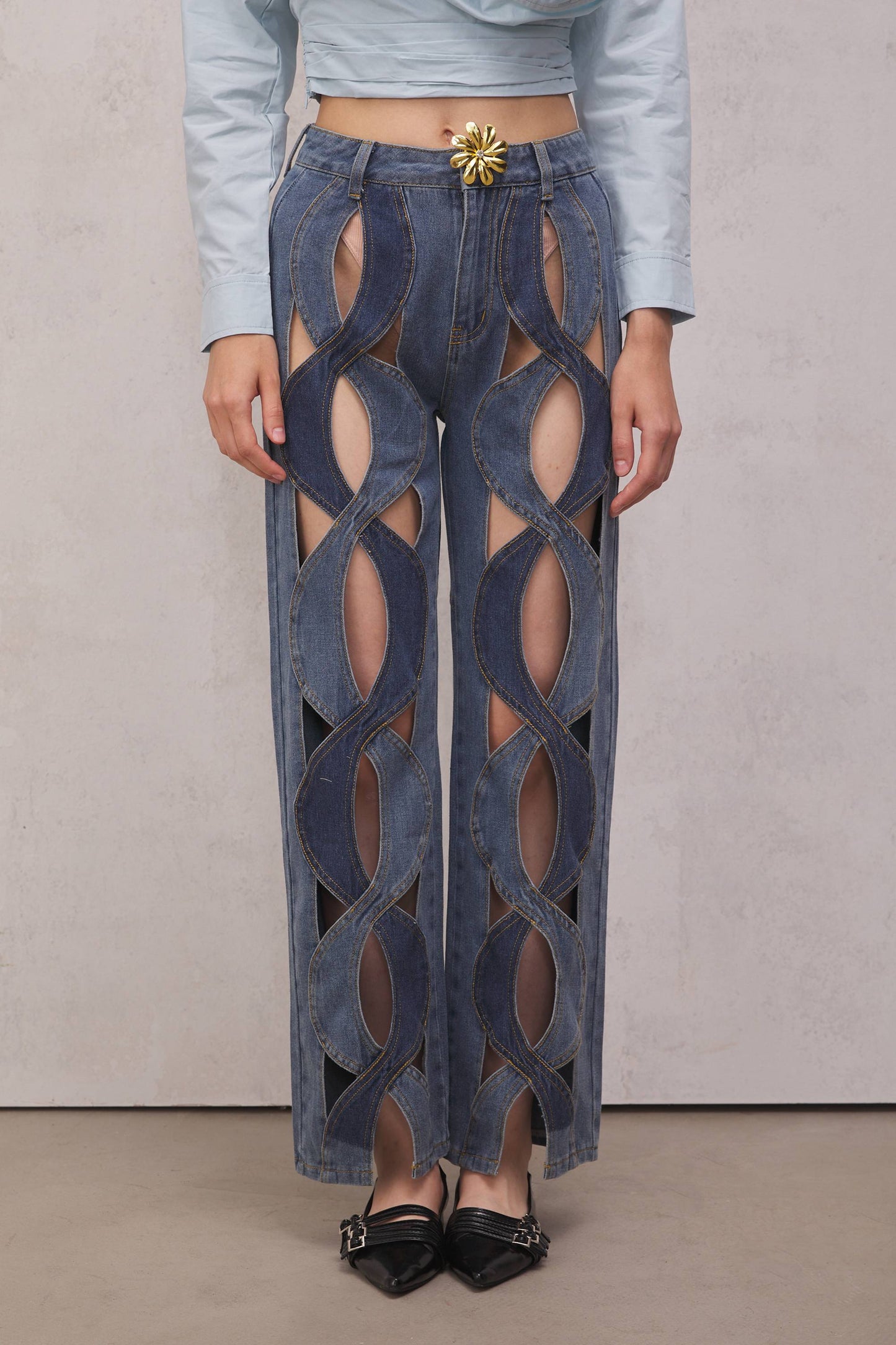 Abigail - Unique Denim Jeans 