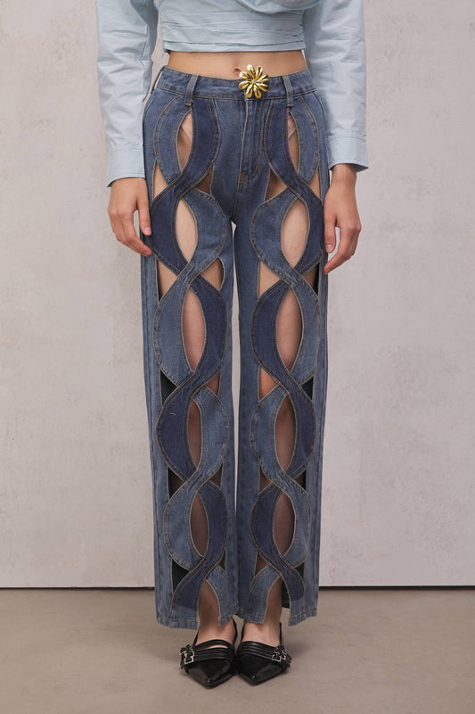 Abigail - Unique Denim Jeans 