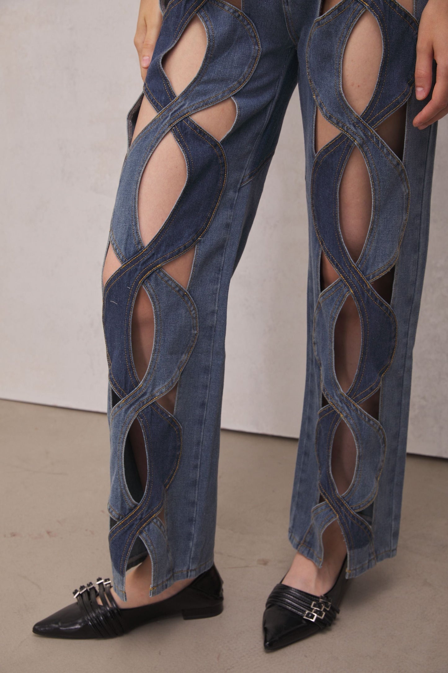 Abigail - Unique Denim Jeans 