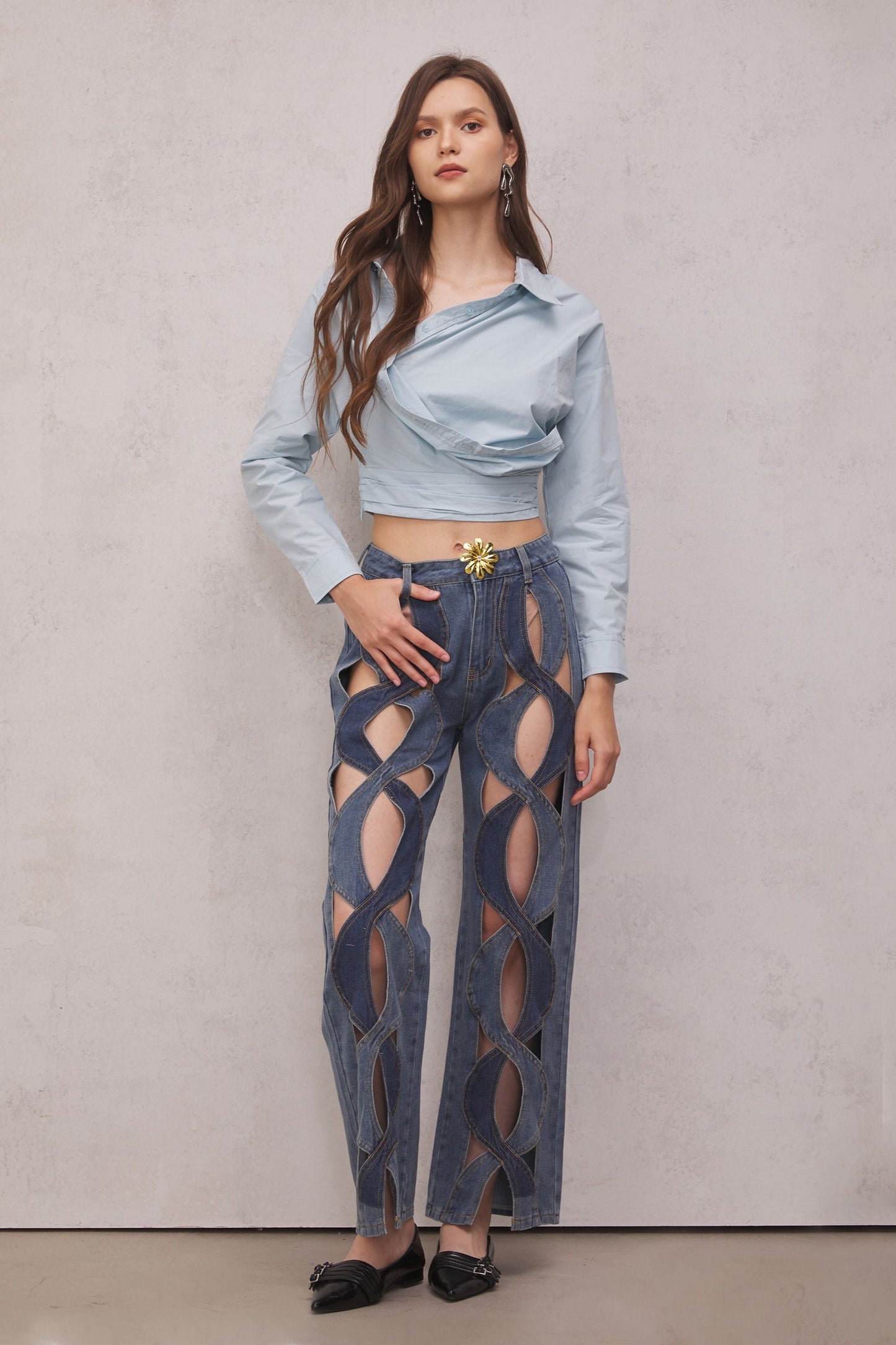 Abigail - Unique Denim Jeans 