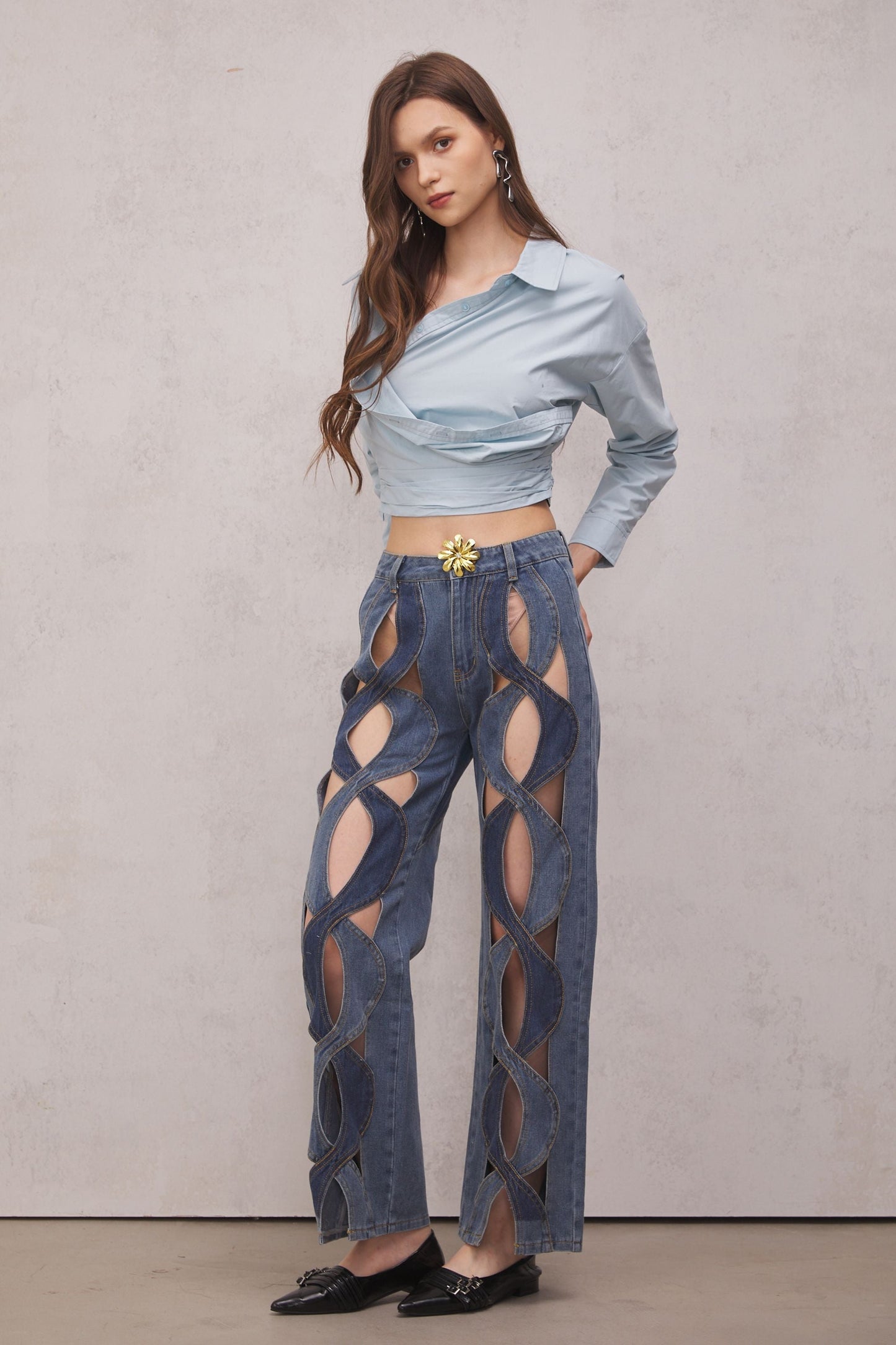 Abigail - Unique Denim Jeans 