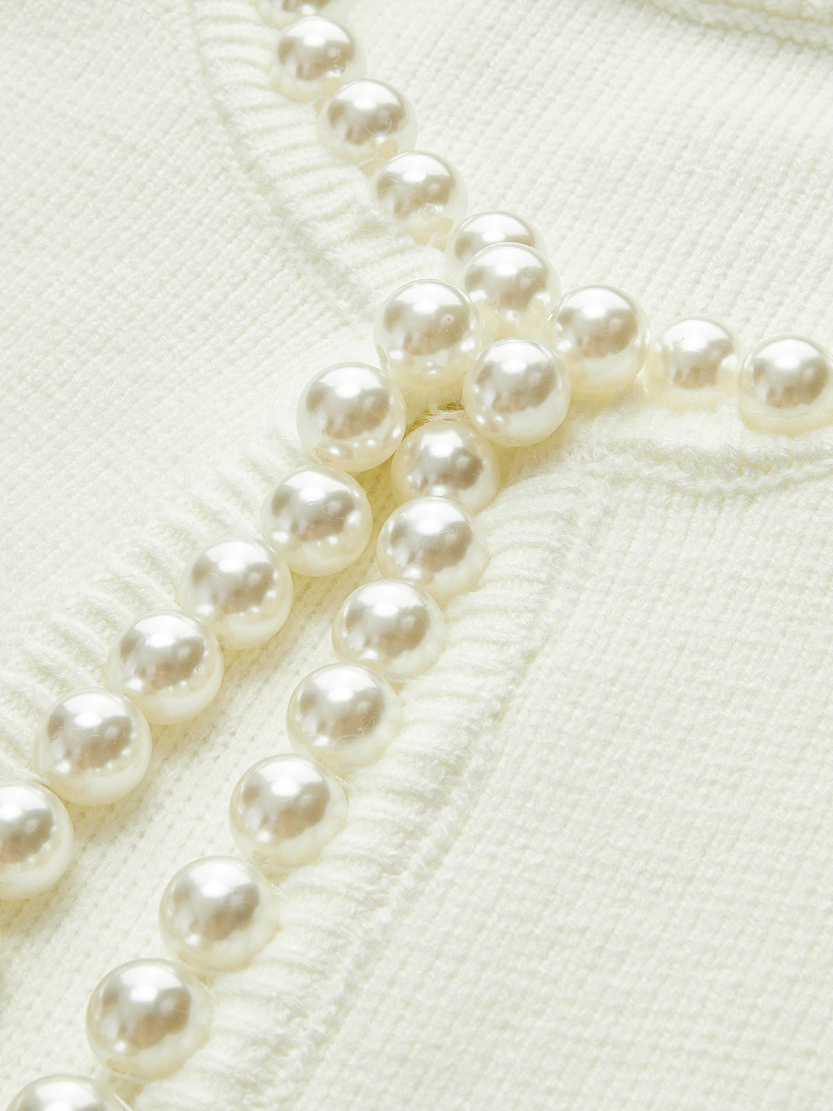 Amélie – Cardigan with Pearls