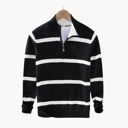 Pony | Fashionable half-zip sweater