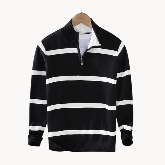 Pony | Fashionable half-zip sweater