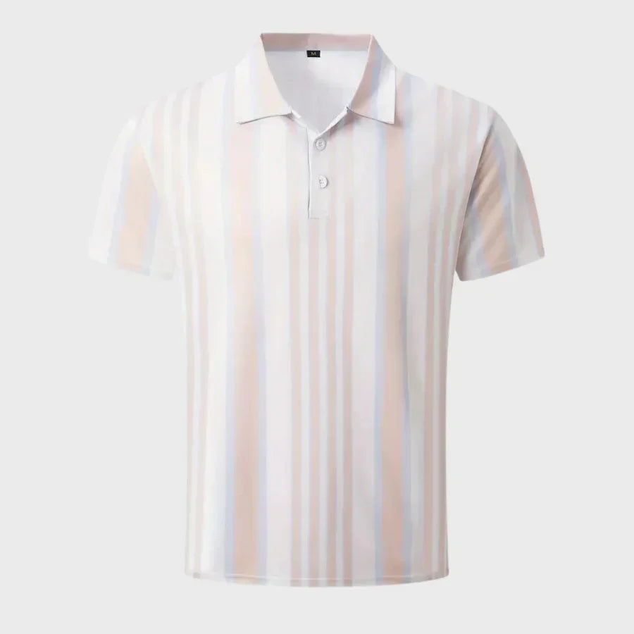 Sefu | Striped men's polo shirt