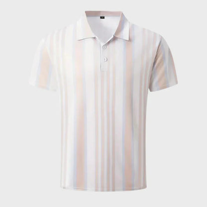 Sefu | Striped men's polo shirt