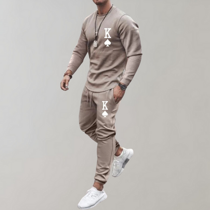 Juan l Trendy tracksuit with letter print for men