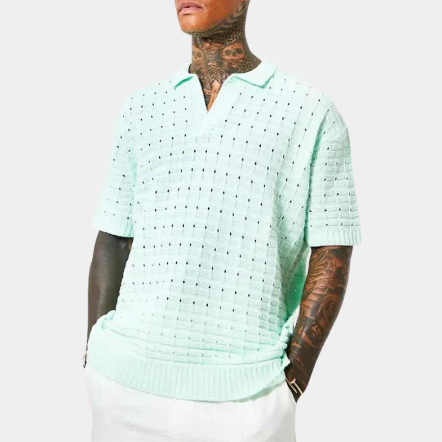 Haffan | Breathable men's polo 