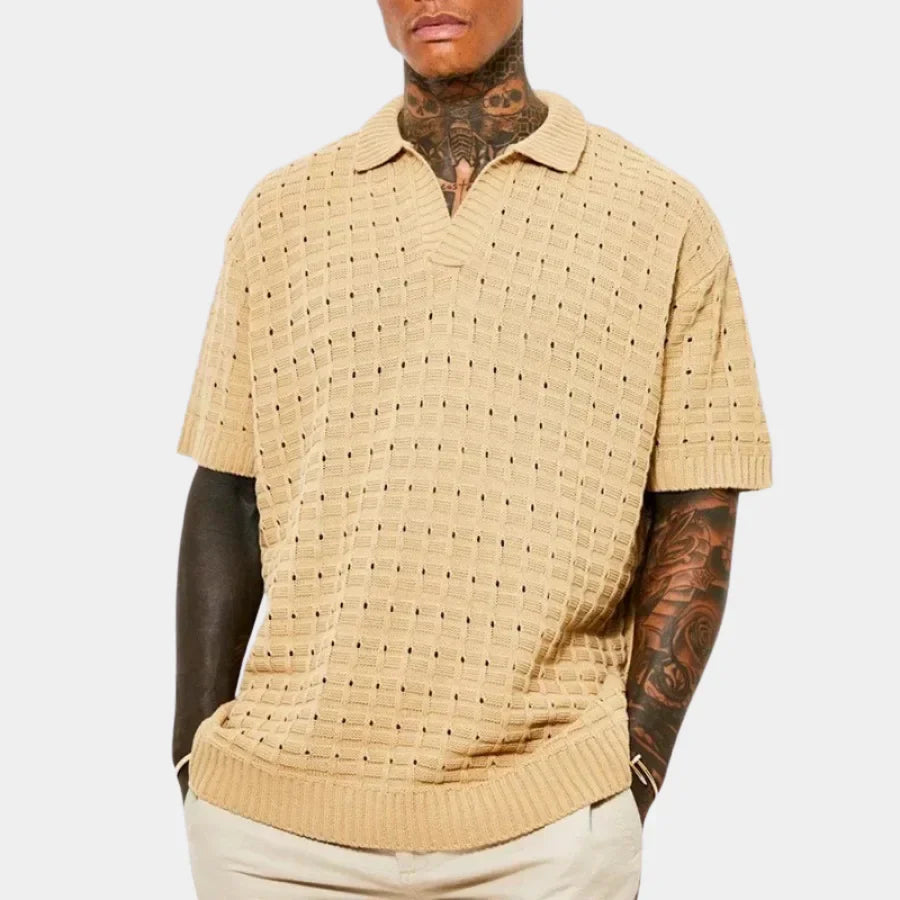 Haffan | Breathable men's polo 