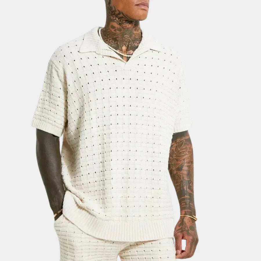 Haffan | Breathable men's polo 