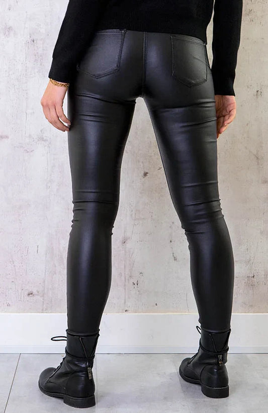 Demelza | Leather Pants