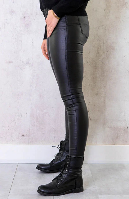 Demelza | Leather Pants
