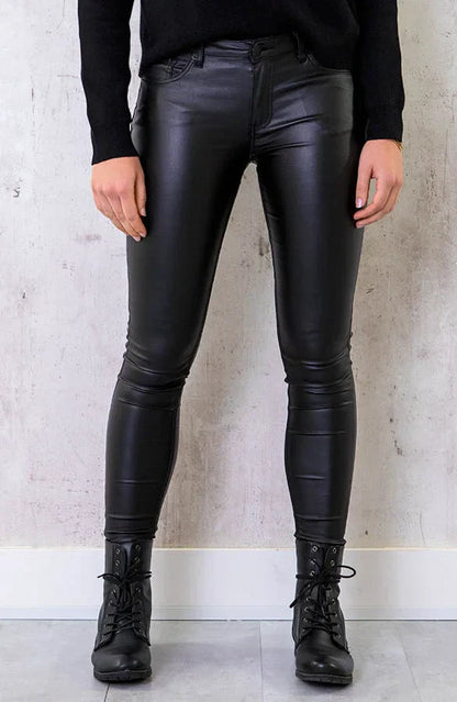 Demelza | Leather Pants