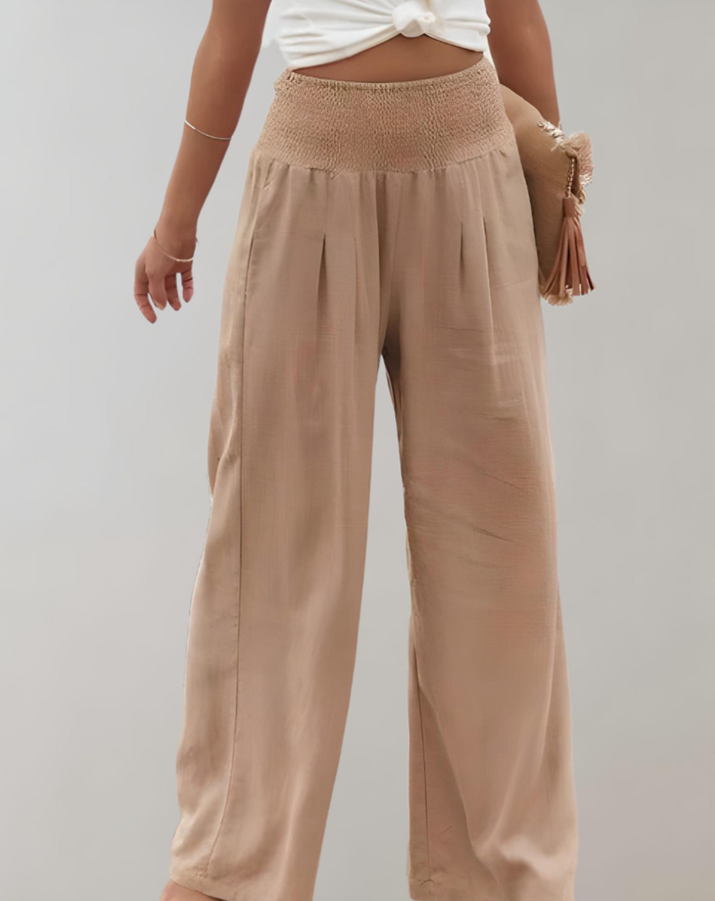 Amalia | High-Waisted Flair Pants