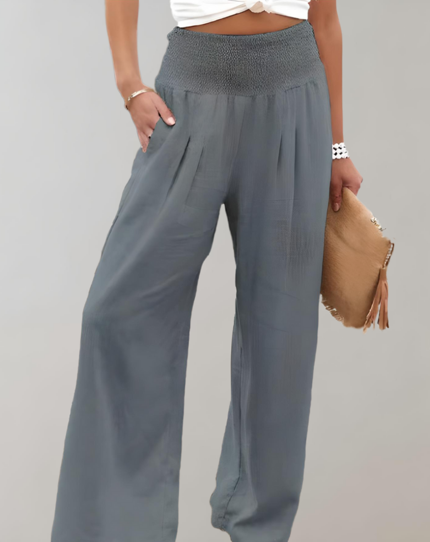 Amalia | High-Waisted Flair Pants
