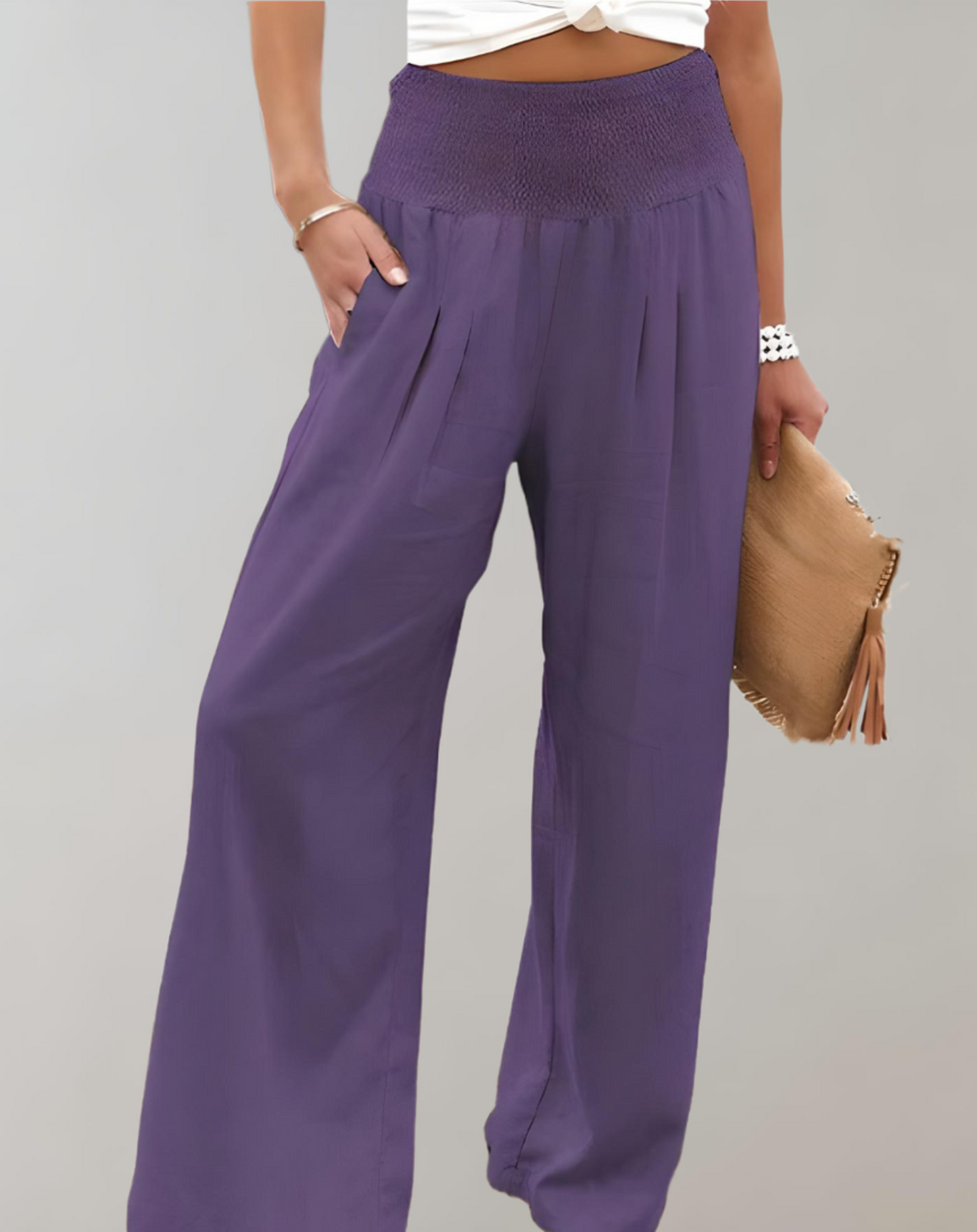 Amalia | High-Waisted Flair Pants