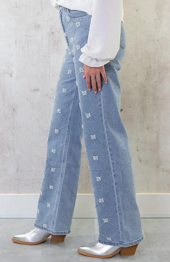 Jessica | Perfect handmade crystal jeans