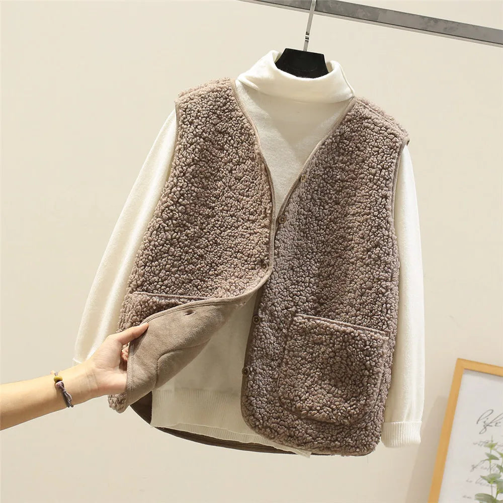 Mia - Classic Sherpa Vest