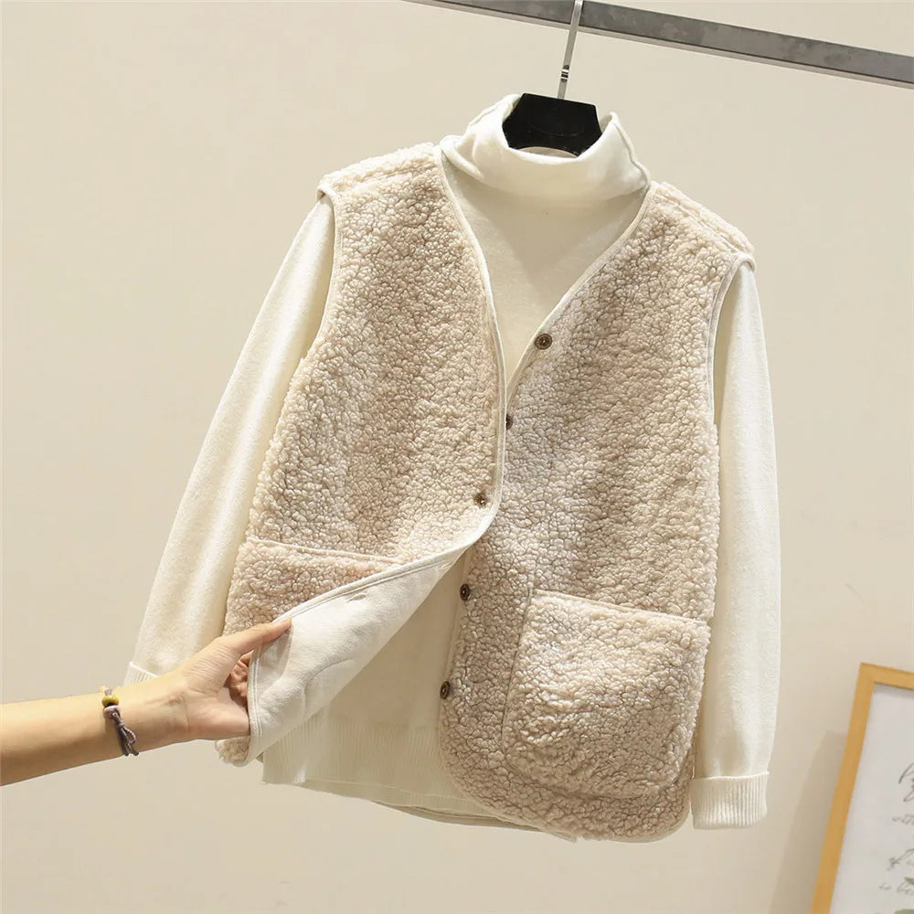 Mia - Classic Sherpa Vest