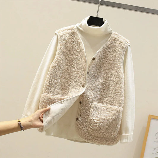 Mia - Classic Sherpa Vest
