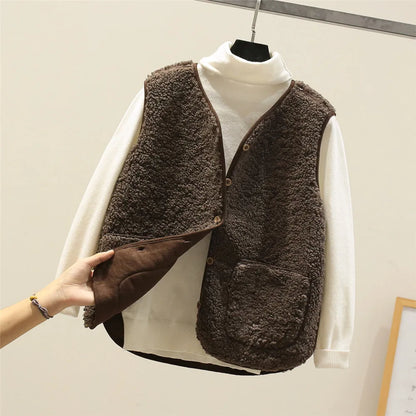 Mia - Classic Sherpa Vest