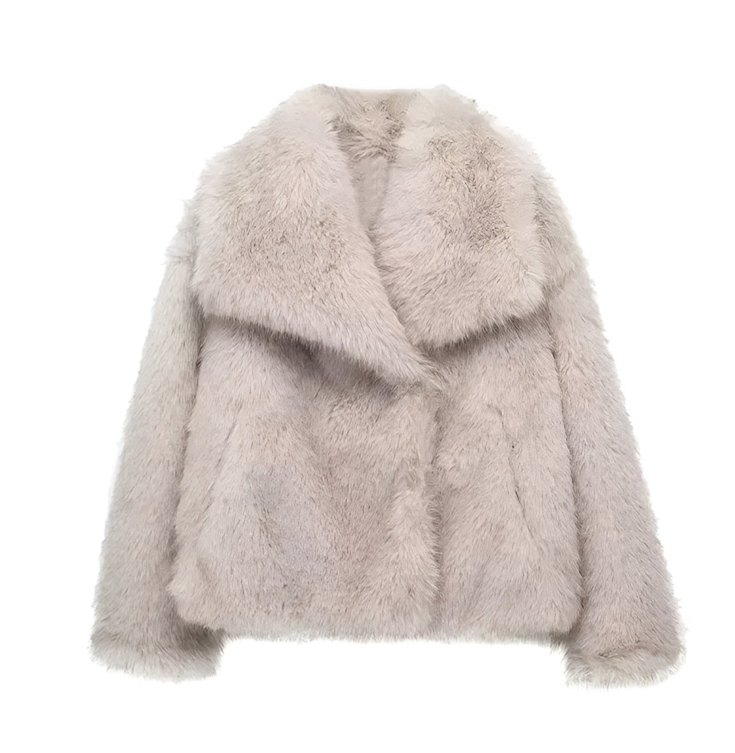 Sofia | Fashionable faux fur coat for women