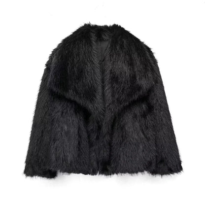 Sofia | Fashionable faux fur coat for women