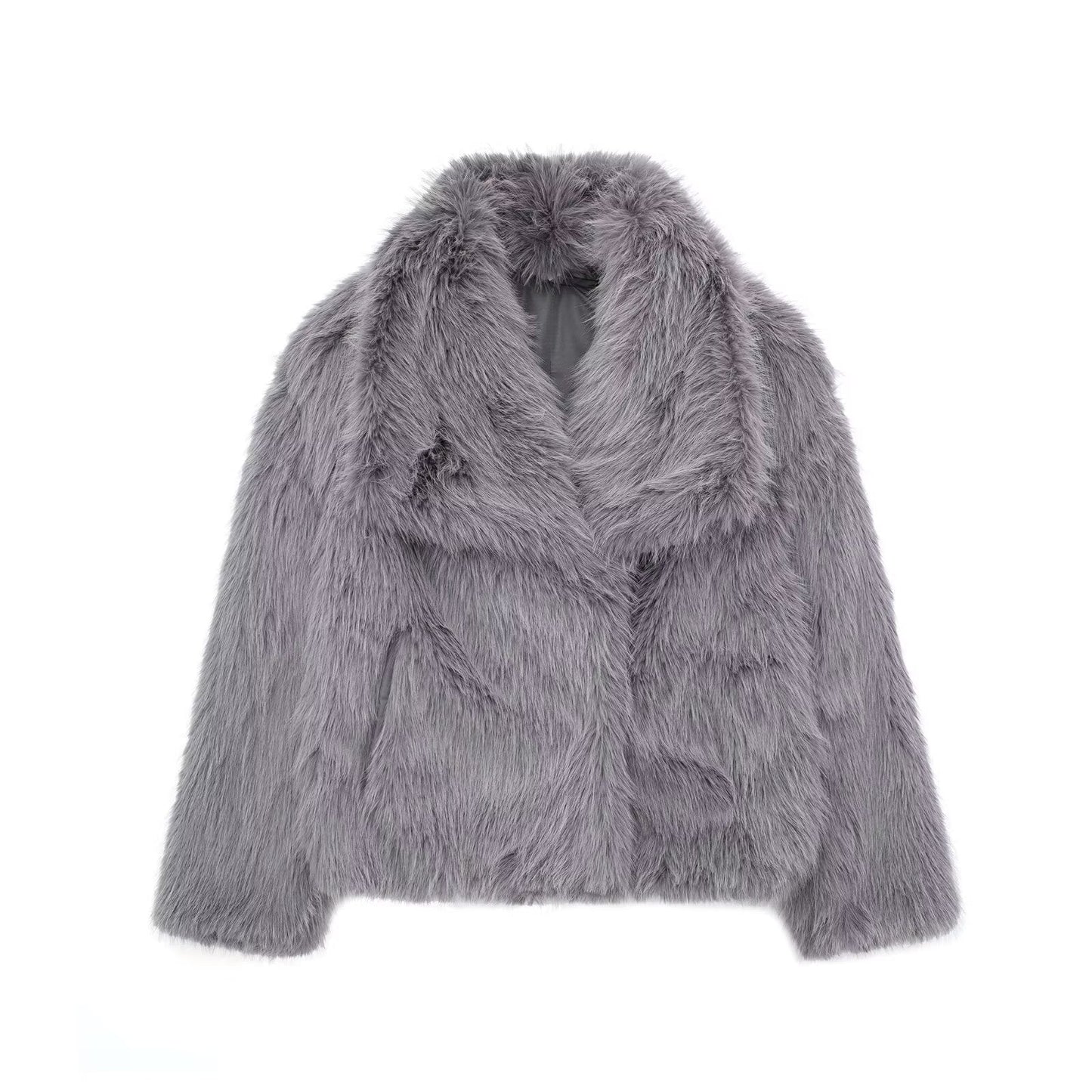 Sofia | Fashionable faux fur coat for women