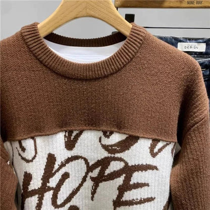 Musso™ -"HOPE" Knitted Men's Sweater