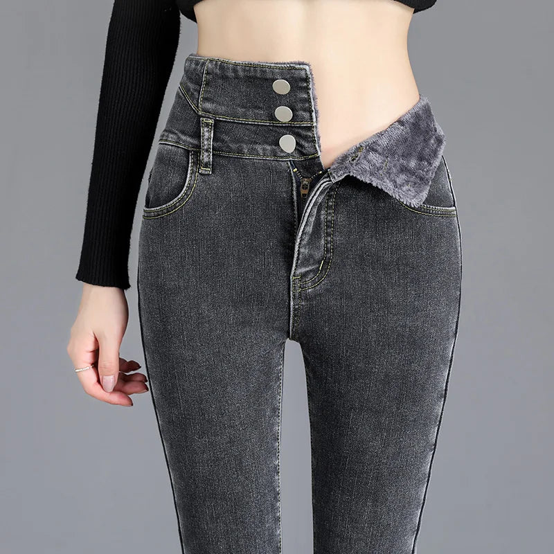 Taylor | Warm lined skinny jeans