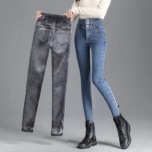 Taylor | Warm lined skinny jeans