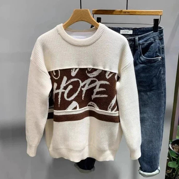 Musso™ -"HOPE" Knitted Men's Sweater