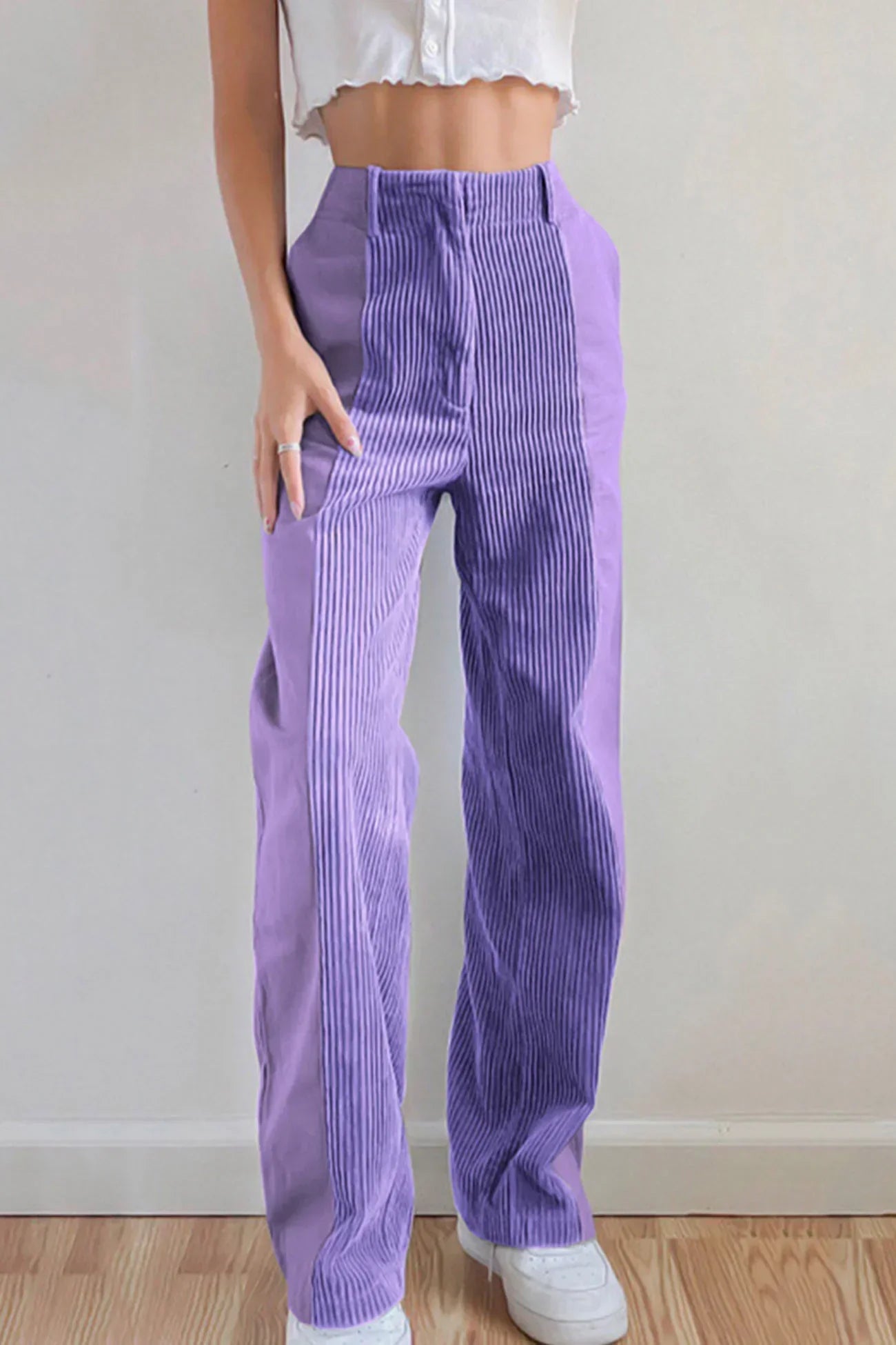 Diana | High Waist Corduroy