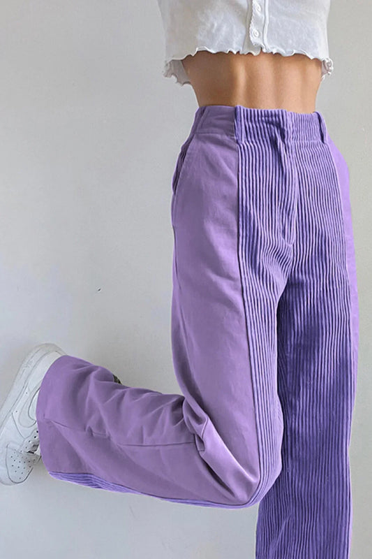 Diana | High Waist Corduroy
