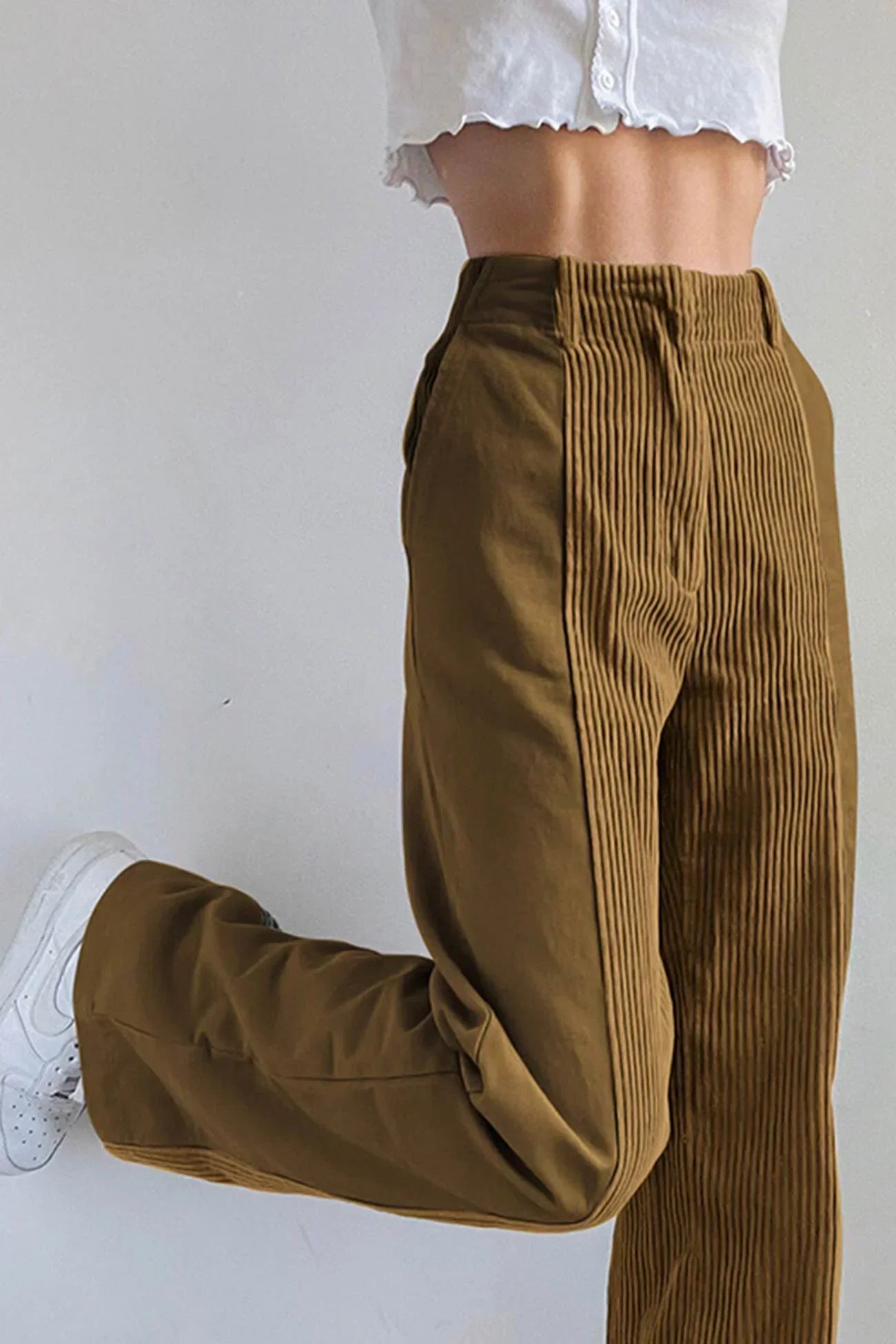 Diana | High Waist Corduroy